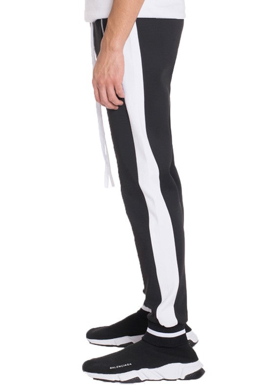 Men's Heavyweight Sweat Joggers Black White