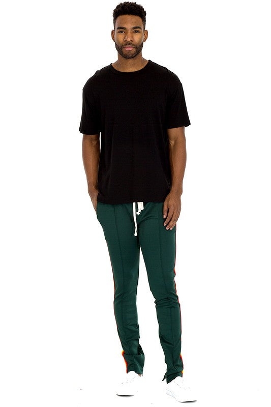 Rainbow Tape Track Pants – 3 Colors, S–2XL
