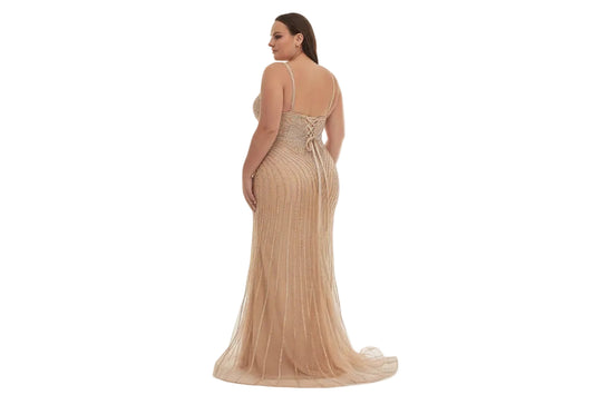 Embellished Mermaid Gown