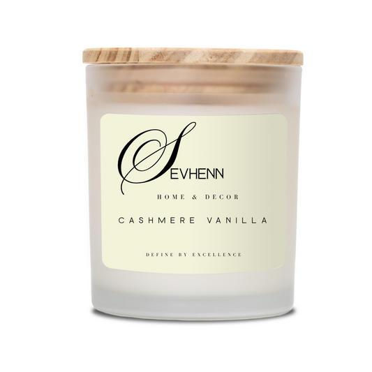 SEVHENN | Home & Decor Frosted Candle No. 12 CASHMERE VANILLA