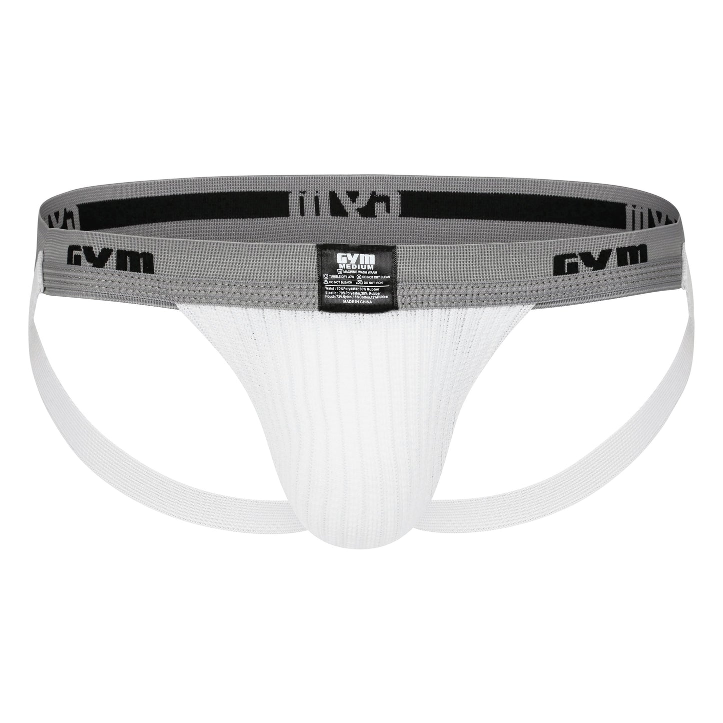 GYM Swim/Run Jockstrap 2.0 with 1" Waistband (1-Pack)