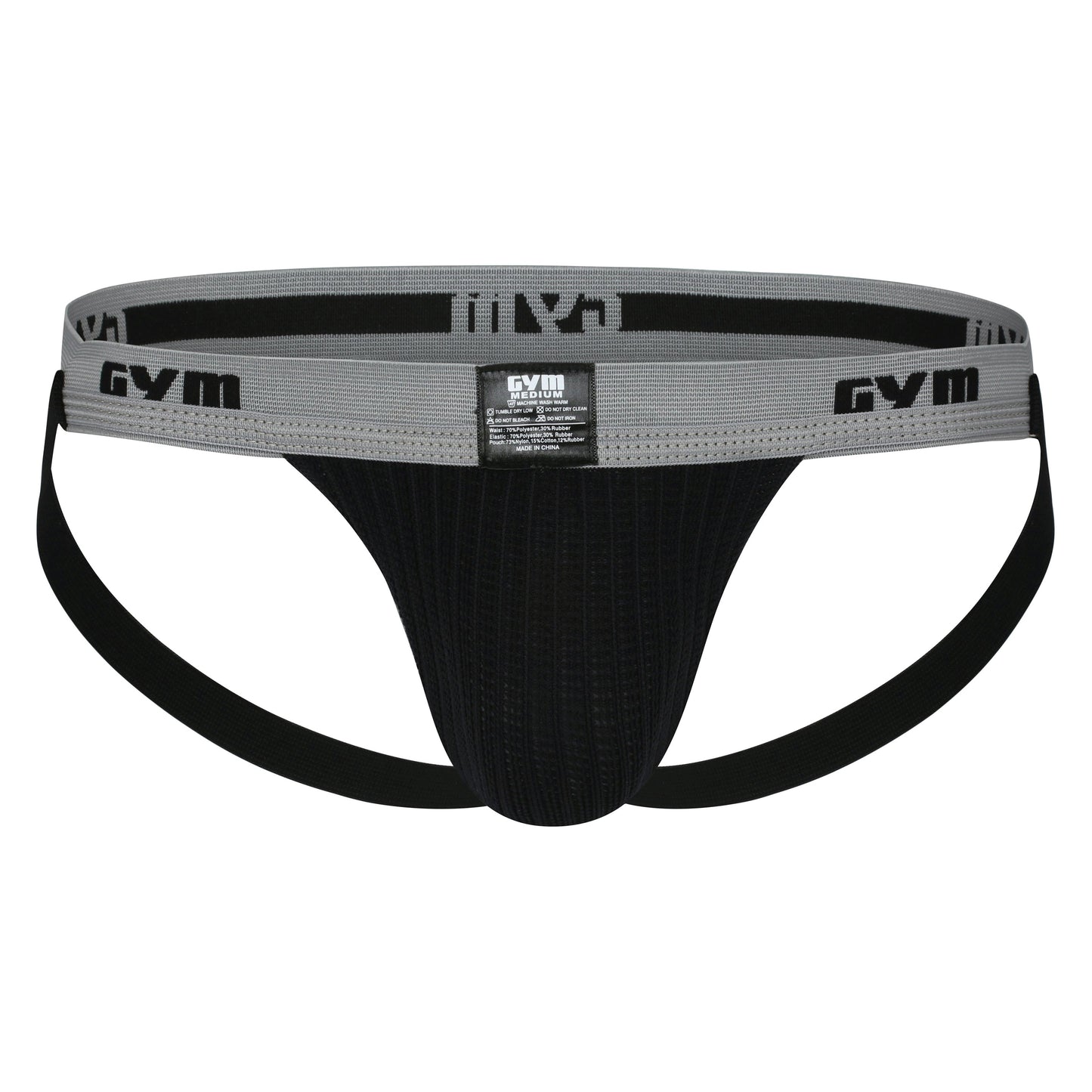 GYM Swim/Run Jockstrap 2.0 with 1" Waistband (1-Pack)