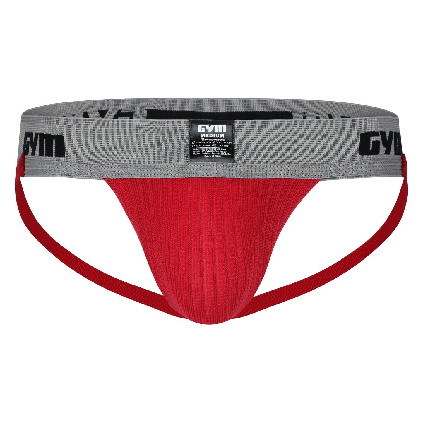 GYM Workout Jockstrap 2.0 with 2" Waistband (1-Pack)