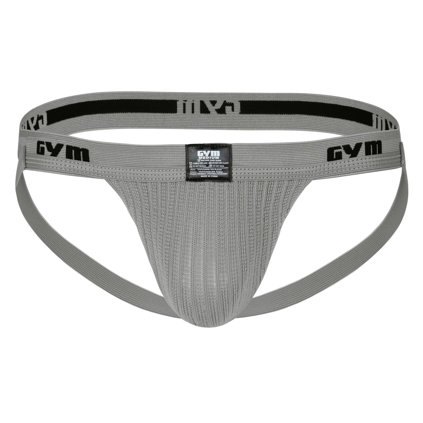 GYM Swim/Run Jockstrap 2.0 with 1" Waistband (1-Pack)