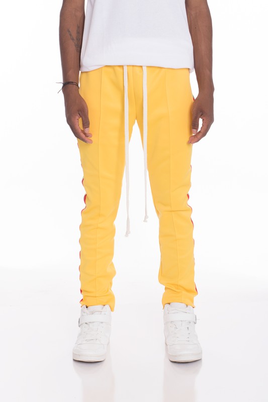 Rasta Taped Track Pants – 3 Colors, S–2XL