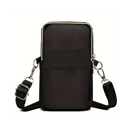 Halloween Pumpkin Mini Crossbody Bag – Waterproof Phone & Coin Purse for Kids & Women