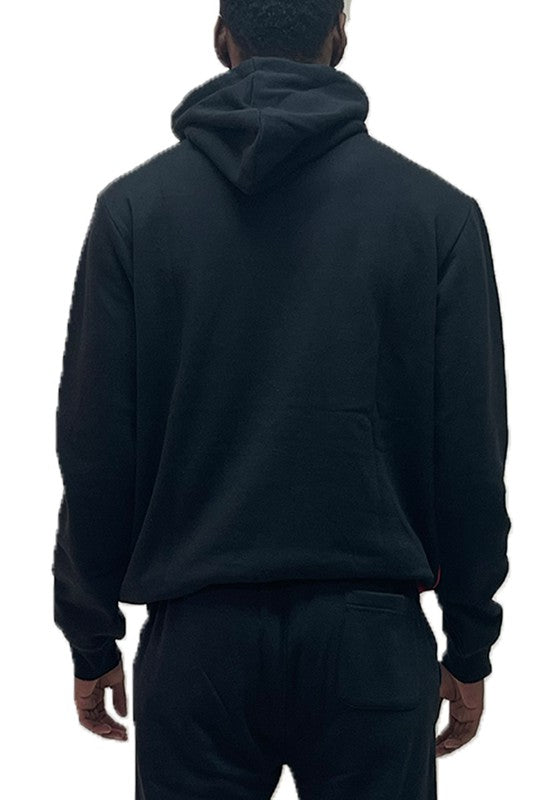 Men's Color Block Pullover Hoodie