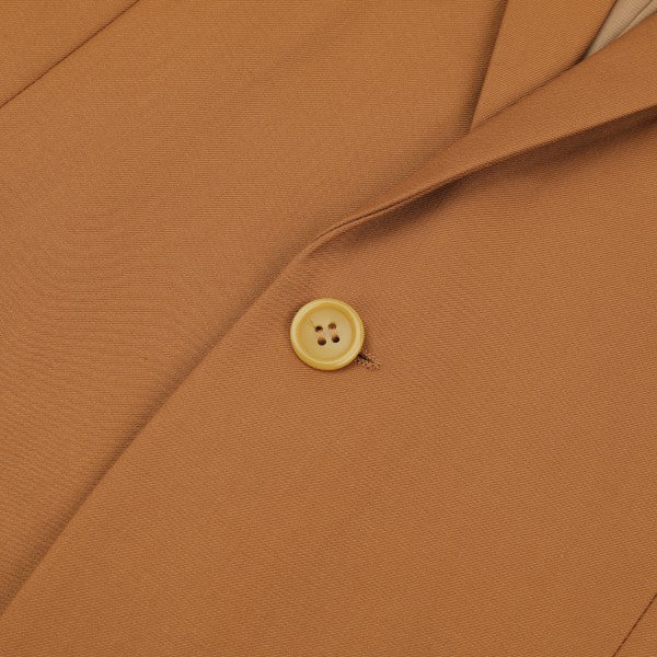 Men's Solid Color Single Vent 1-Button Blazer | Slim Fit Notched Lapel Jacket – Pink, Purple, Red & Caramel