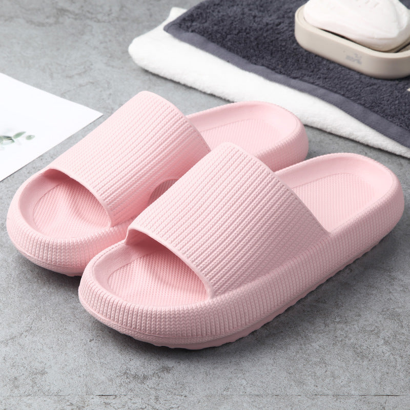 Unisex EVA Non-Slip Slides & Slippers – 14 Colors, Sizes 34–47 Pink