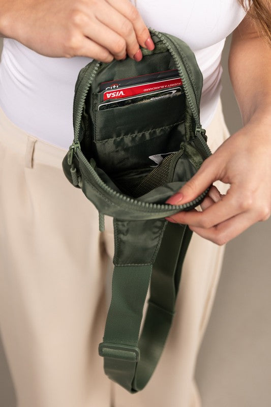 Essential Nylon Crossbody Bag