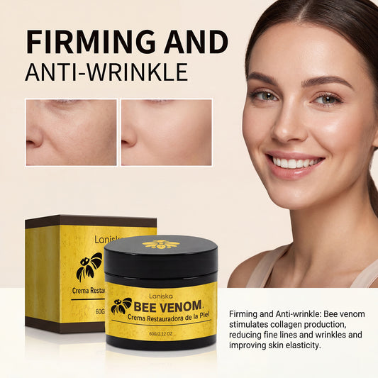 Bee Venom & Hyaluronic Acid Skin Cream – Honey, Shea Butter & Aloe Vera, 60G