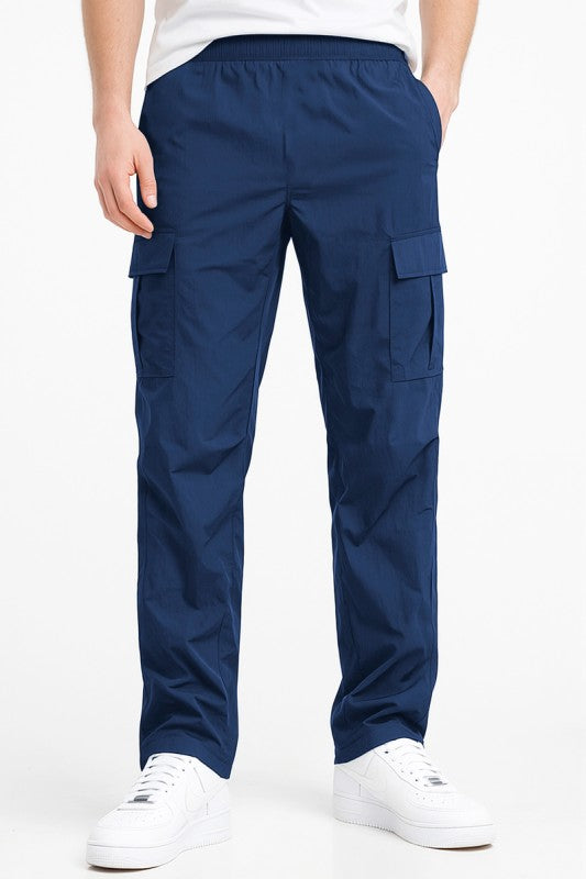 Men's Nylon Classic Cargo Pants Navy