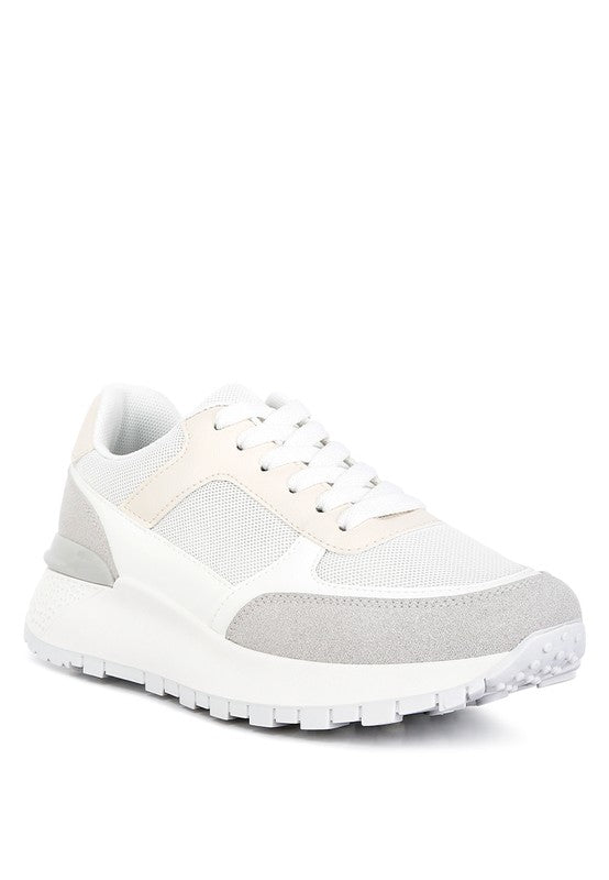 Rag & Co. Nairobi The Non-Ordinary Lace Up Sneakers White