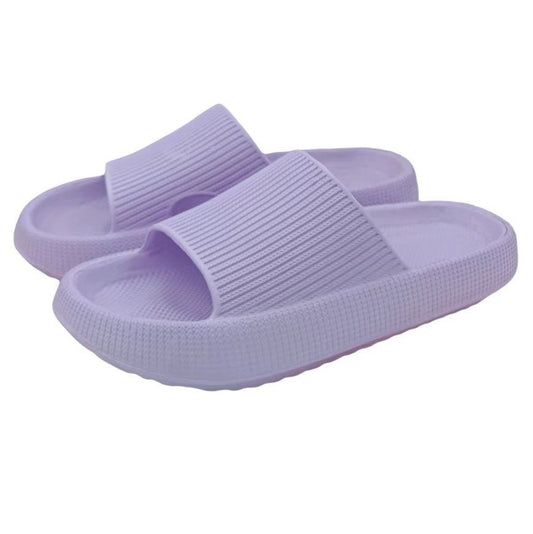 Unisex EVA Non-Slip Slides & Slippers – 14 Colors, Sizes 34–47 Light purple 36 or 37