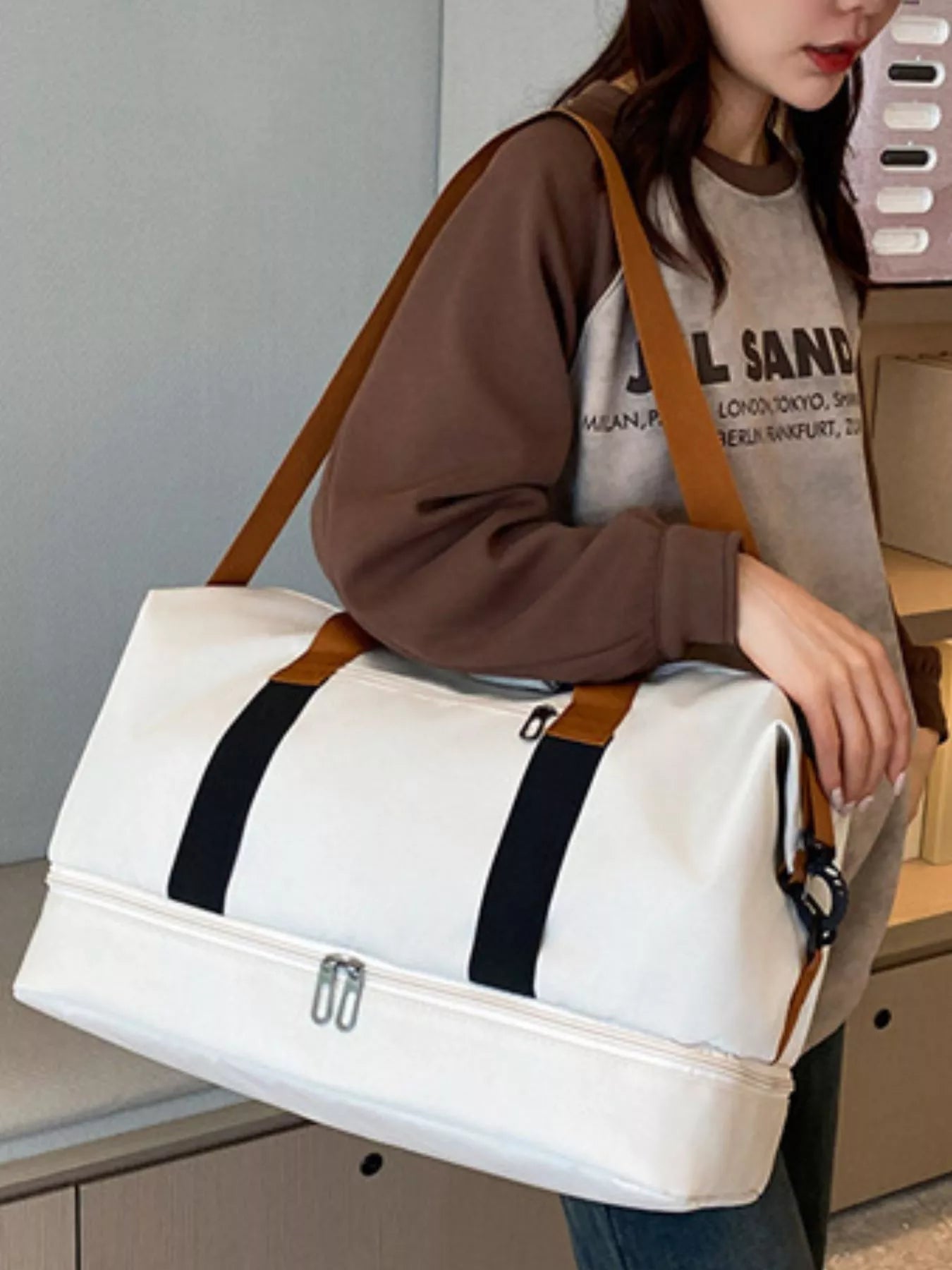 Multifunctional Waterproof Travel Duffel Bag