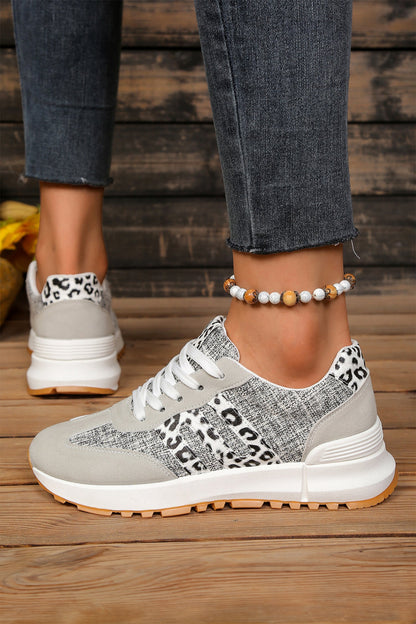 Rosalia Detail Lace Up Sneakers by Threaded Pear