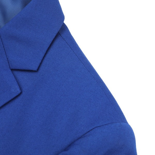 Men's Floral Print Notch Lapel Blazer | Slim Fit Fashion Jacket – Navy Blue, Sky Blue, Royal Blue & Multicolour