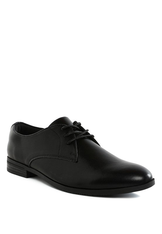Rah & Co. Finch Men's Minimalist Derby Shoes Black