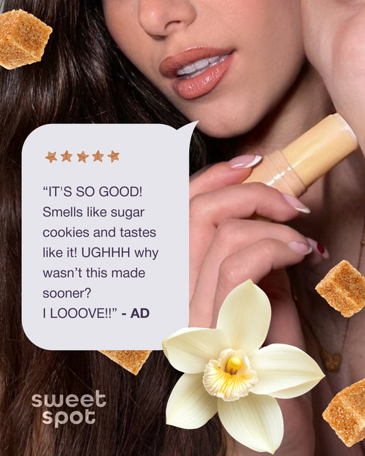 Golden Vanilla Solid Fragrance Stick | Brown Sugar & Vanilla Perfume