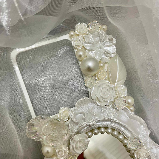Baroque Pearl Vintage Custom Cream Phone Case | ZAKAPOP