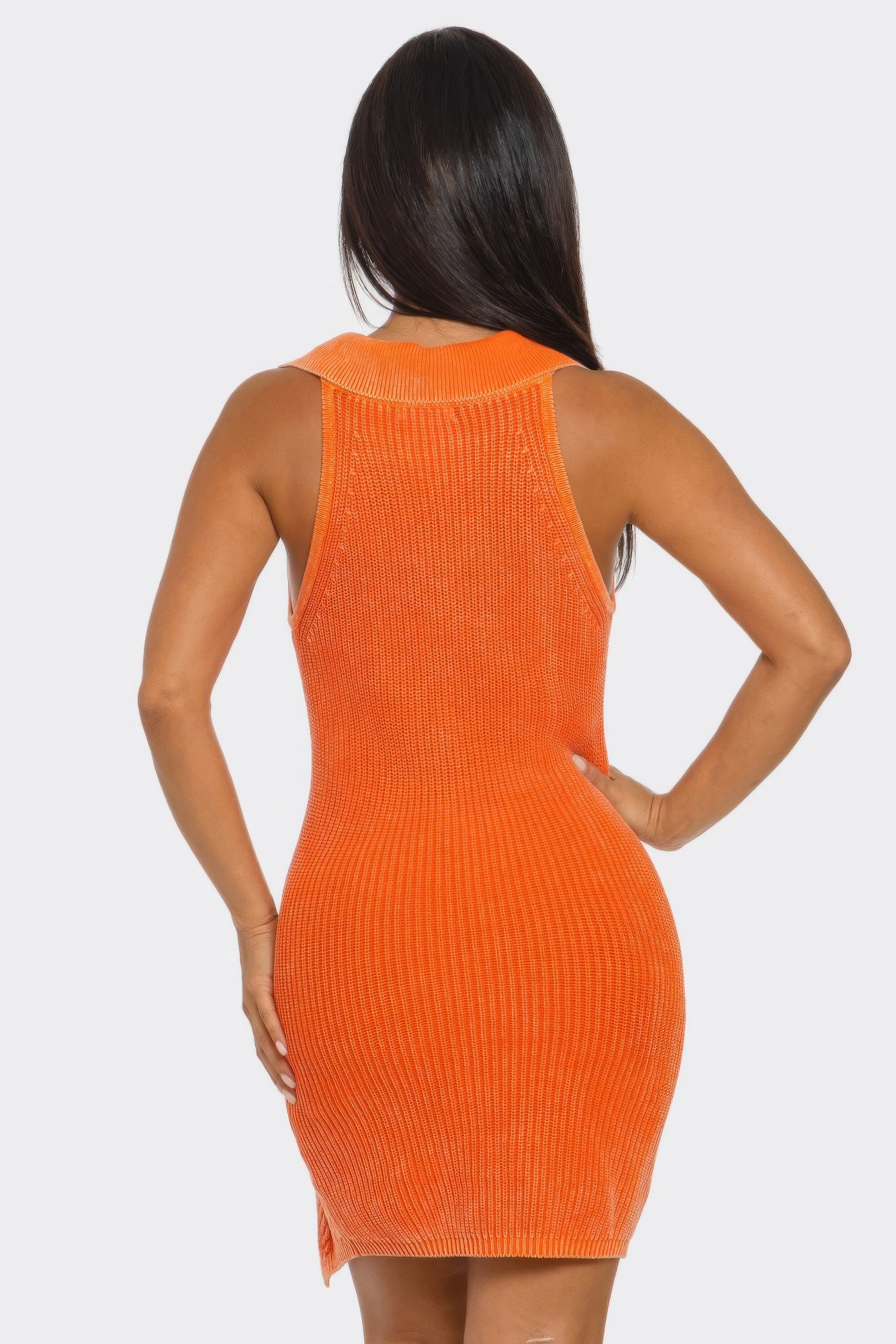 Emma Mineral Wash Bodycon Mini Dress
