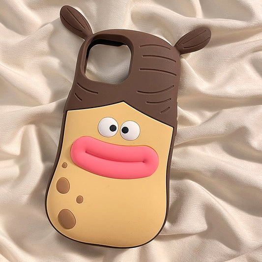 Funny Big Mouth, Big Eyes iPhone Case | Zakapop