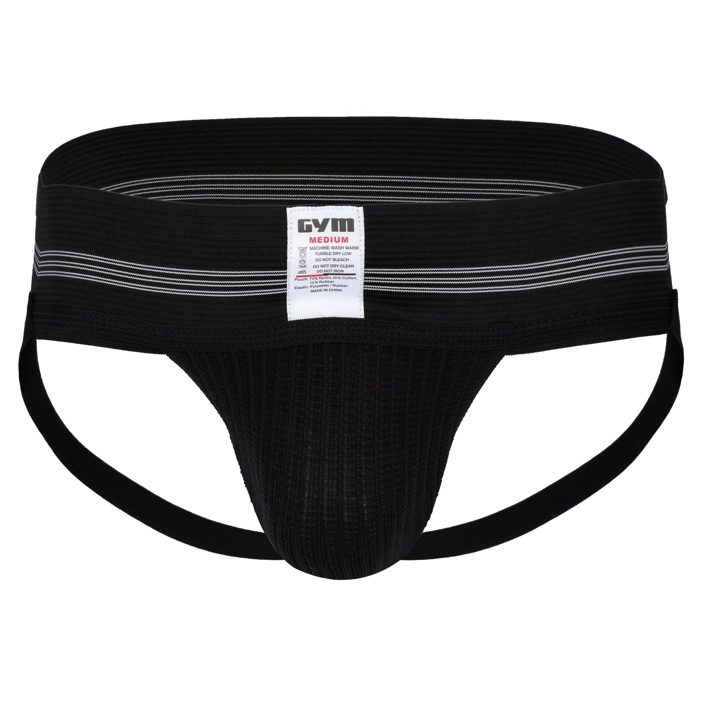 GYM Old School 2.0 Jockstrap with 3" Waistband (1-Pack)