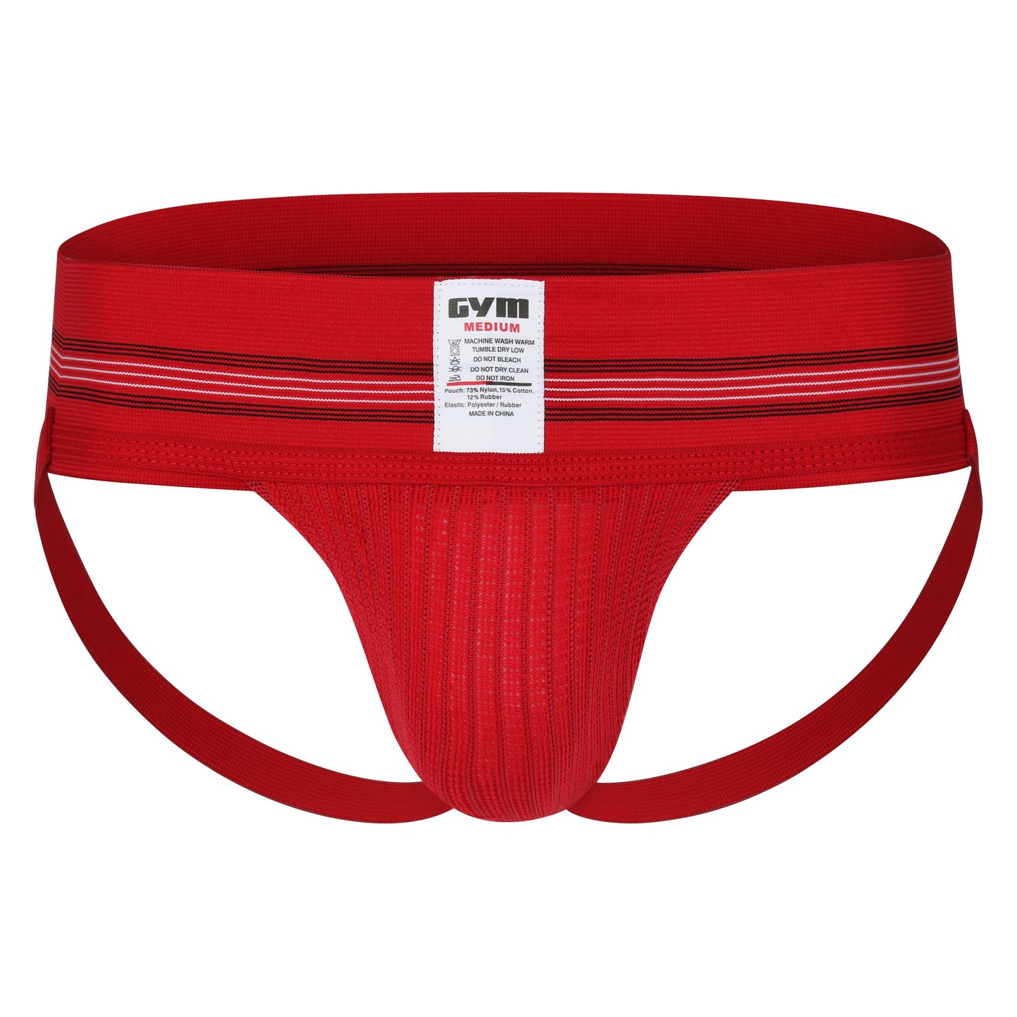 GYM Old School 2.0 Jockstrap with 3" Waistband (1-Pack)