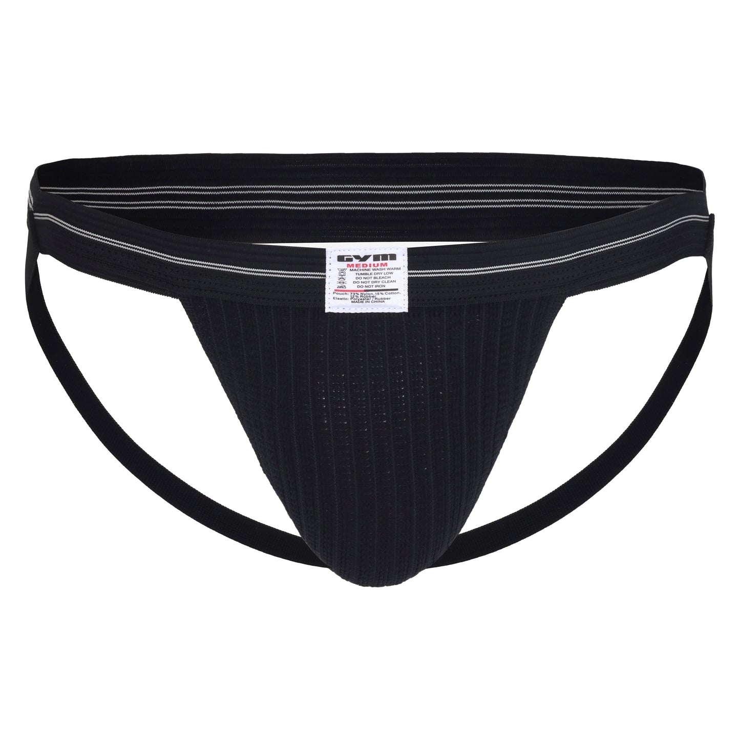 Gym Old School Swim/Run Jockstrap with 1" Waistband