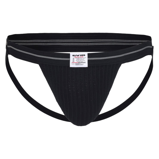 Gym Old School Swim/Run Jockstrap with 1" Waistband
