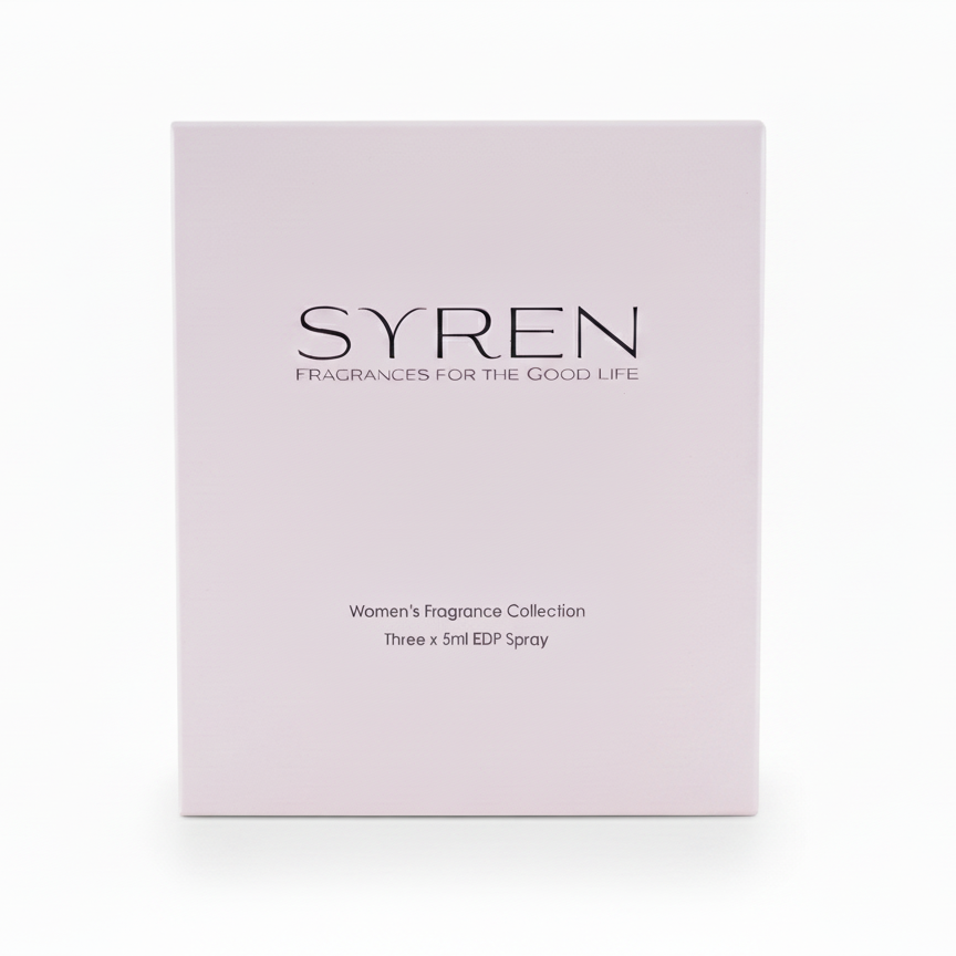 Syren Fragrances Women's Discovery Set | 3 x 5ML Travel Sprays – Pink Caviar Collection