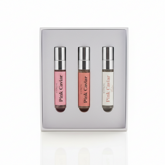 Syren Fragrances Women's Discovery Set | 3 x 5ML Travel Sprays – Pink Caviar Collection
