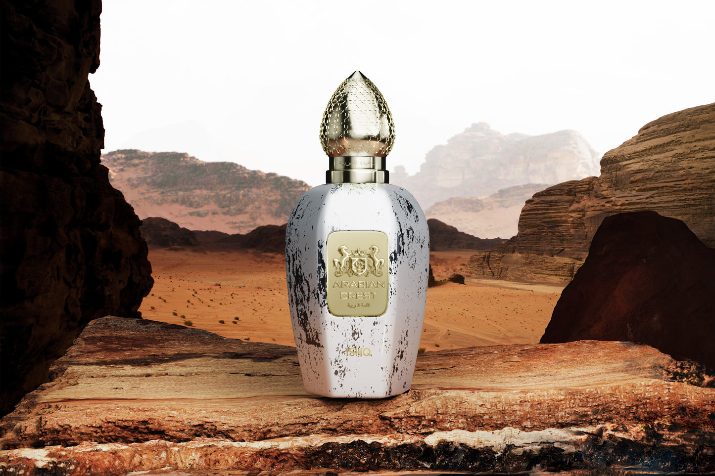 Ishq عشق Eau de Parfum | Arabian Rose Vetiver & Cashmeran Fragrance