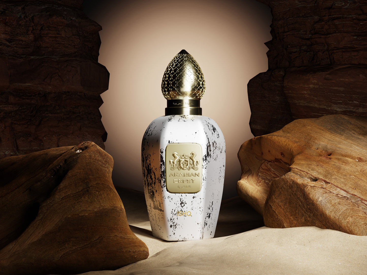 Ishq عشق Eau de Parfum | Arabian Rose Vetiver & Cashmeran Fragrance
