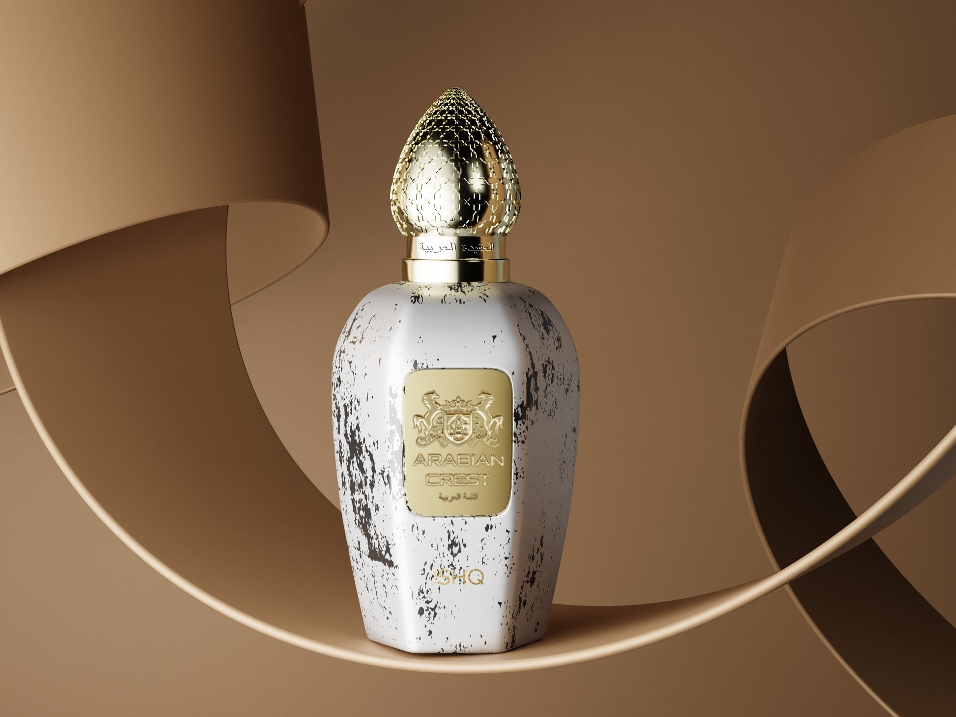 Ishq عشق Eau de Parfum | Arabian Rose Vetiver & Cashmeran Fragrance 100ml