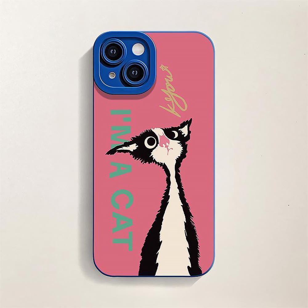 I'M A CAT Cute Pink iPhone Case | ZAKAPOP