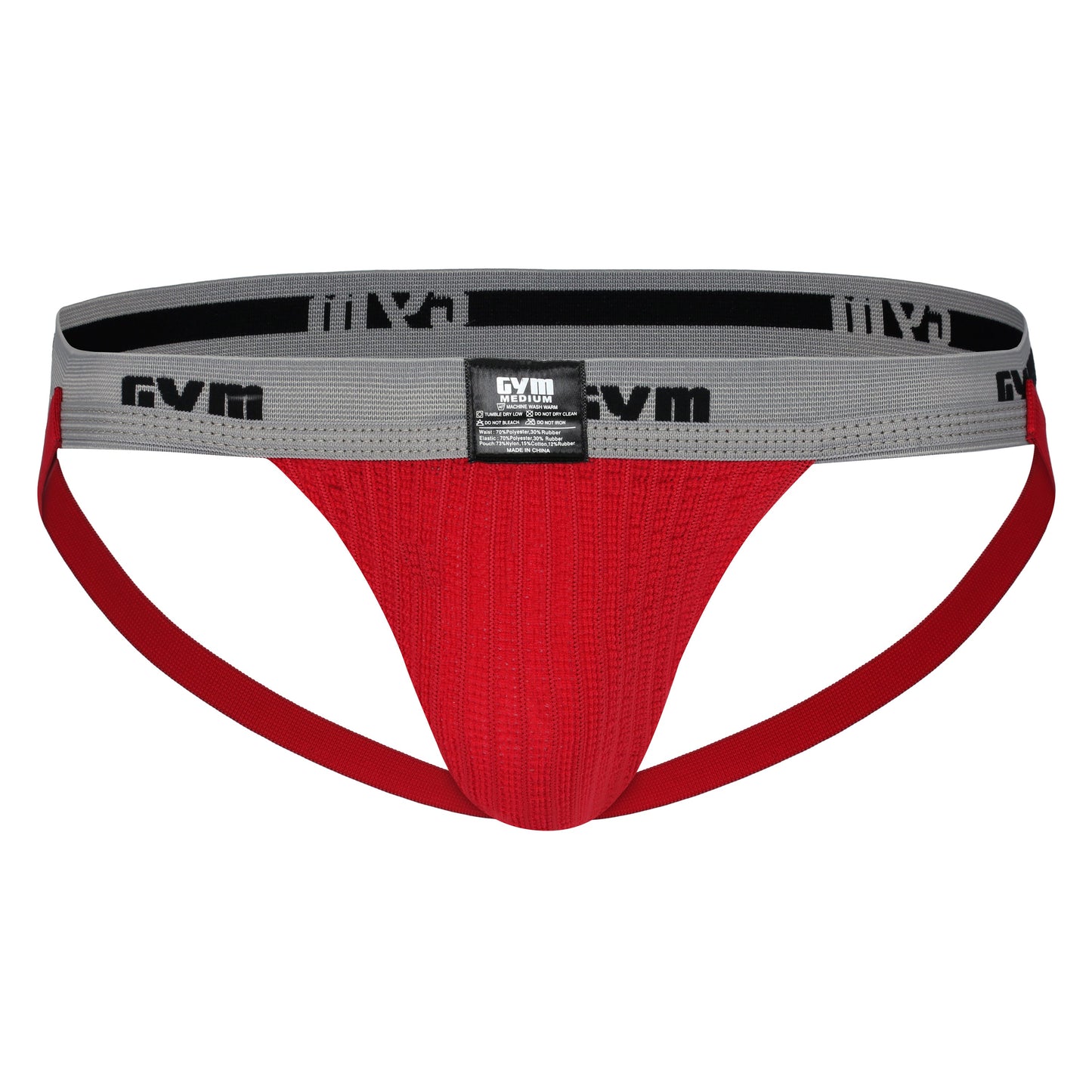 GYM Swim/Run Jockstrap 2.0 with 1" Waistband (1-Pack)