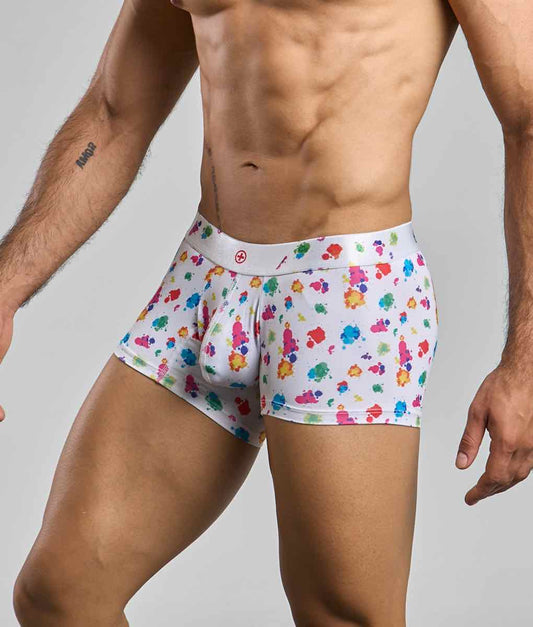 Malebasics Trunk Hipster White Splash