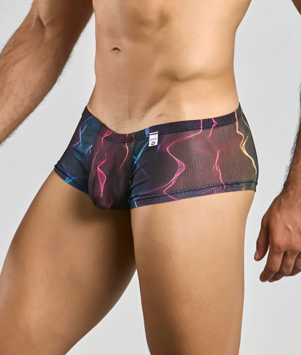 MOB Men's Sexy Sheer Hip Brief