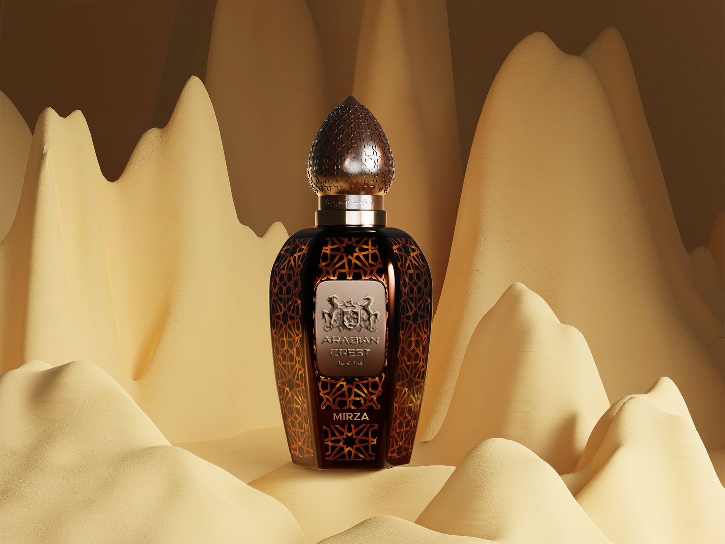 Mirza ميرزا Eau de Parfum | Arabian Oud Saffron & Rose Desert Fragrance