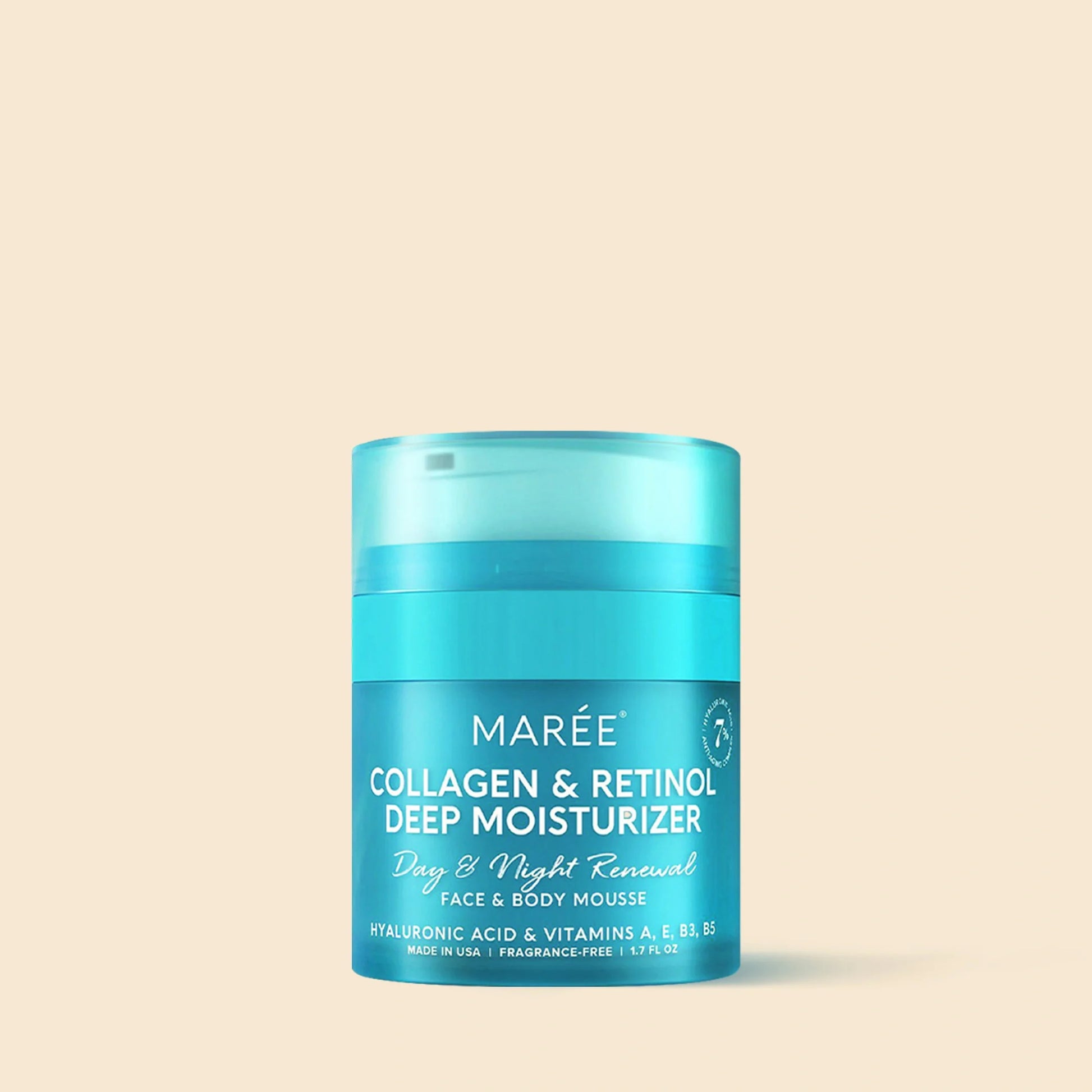 Retinol & Collagen Anti-Aging Face Cream | Hydrating Wrinkle Moisturizer 1 item - Complete your routine