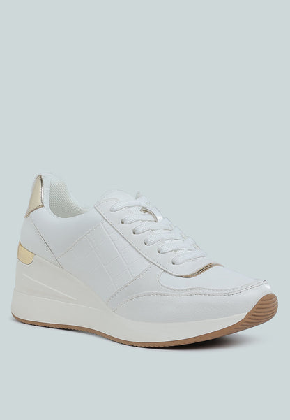 Noltas Chunky Wedge Heel Sneaker by London Rag