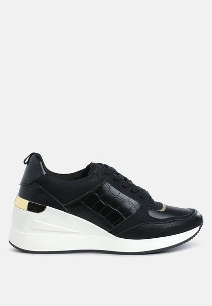 Noltas Chunky Wedge Heel Sneaker by London Rag