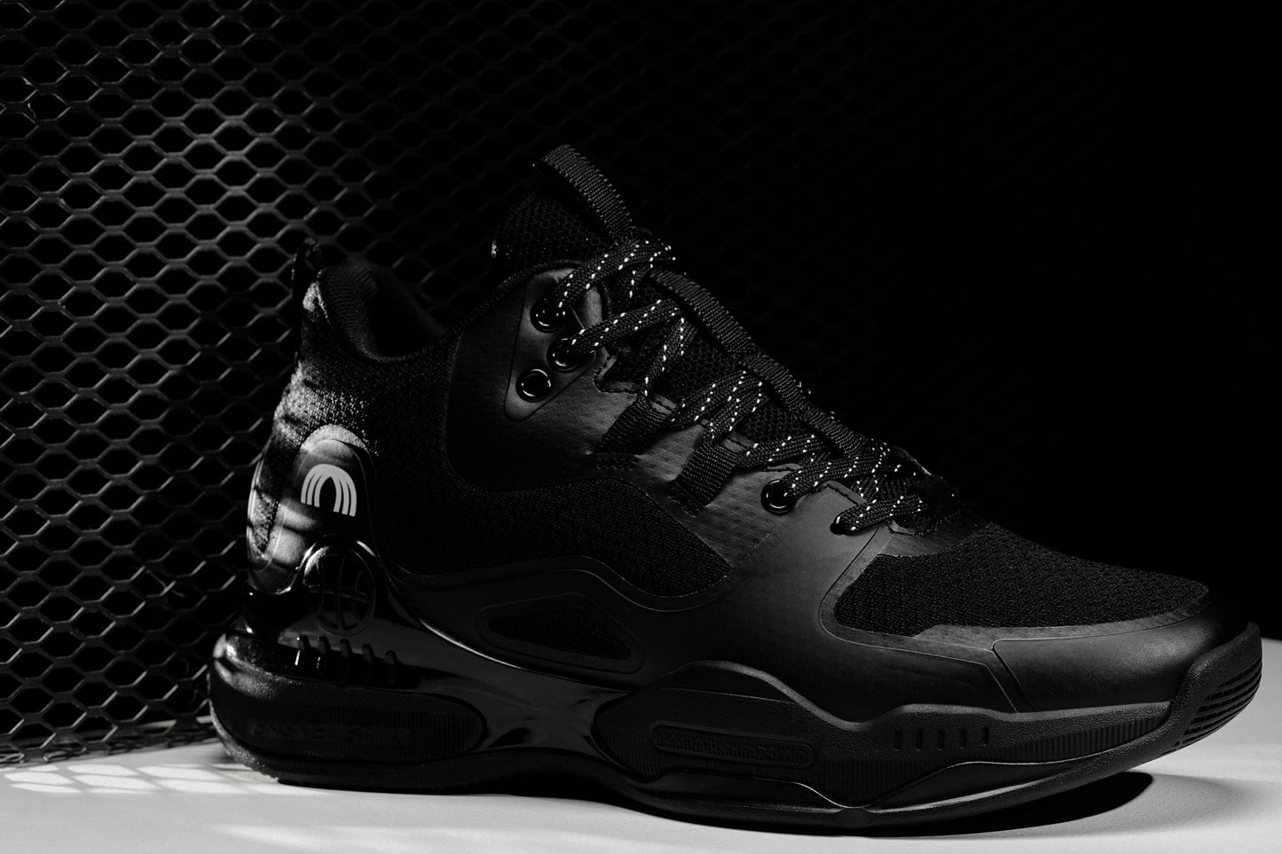 CALTO - Q393 - 3 Inches Taller (Black) - Basketball High-Top Sneakers