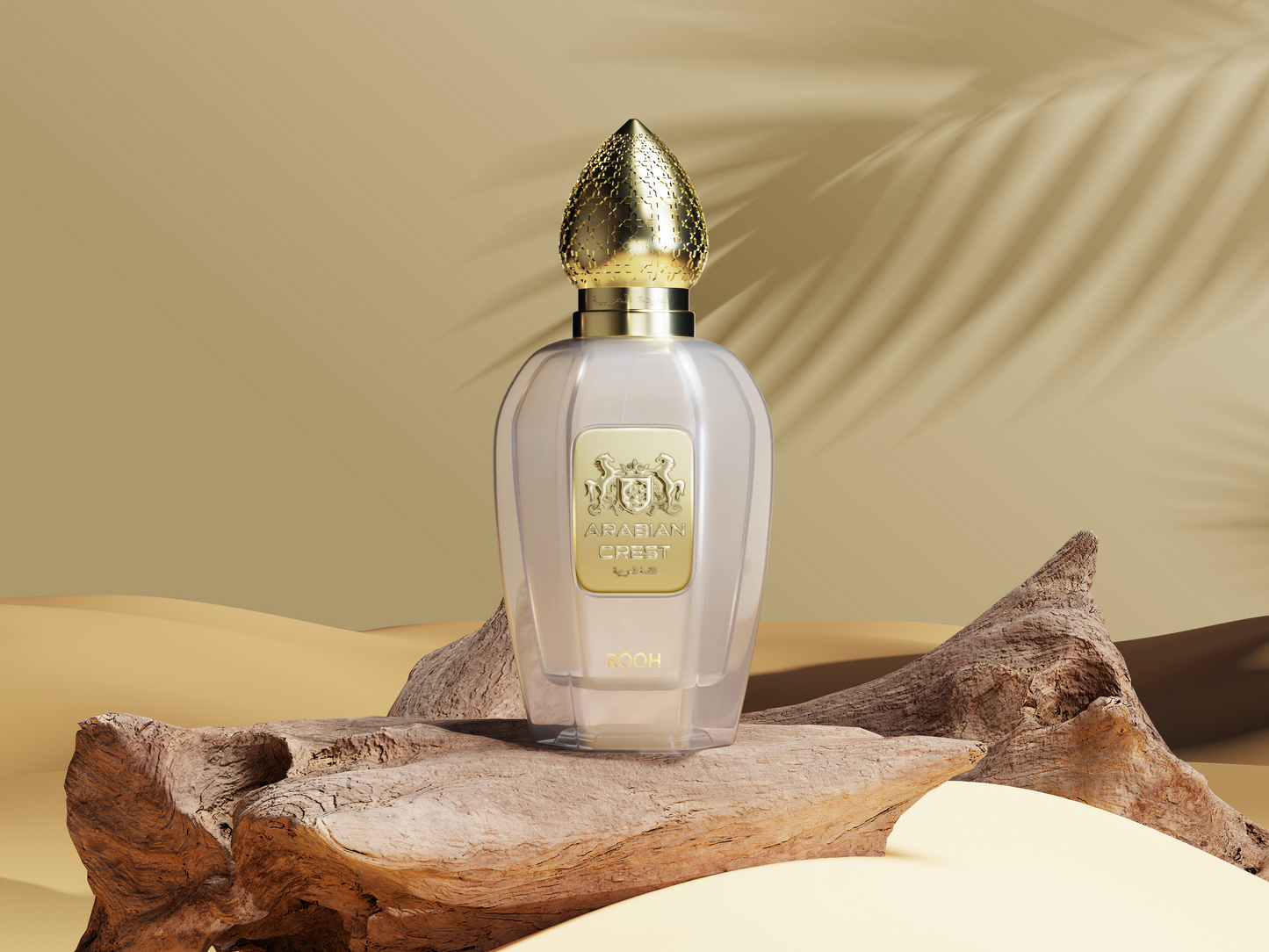 Rooh روح Eau de Parfum | Arabian Sandalwood Jasmine & Amberwood Fragrance
