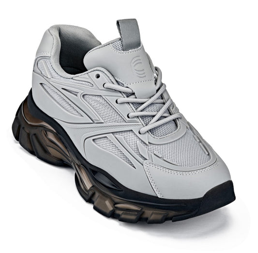 CALTO S5281 Elevator Sneakers | 2.6" Height Boost Chunky Sole Sporty Sneaker 11