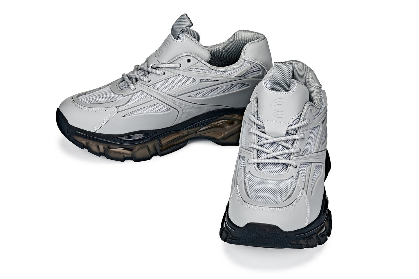 CALTO S5281 Elevator Sneakers | 2.6" Height Boost Chunky Sole Sporty Sneaker