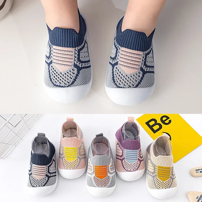 Non-Slip Sneakers Socks by RocketBaby USA