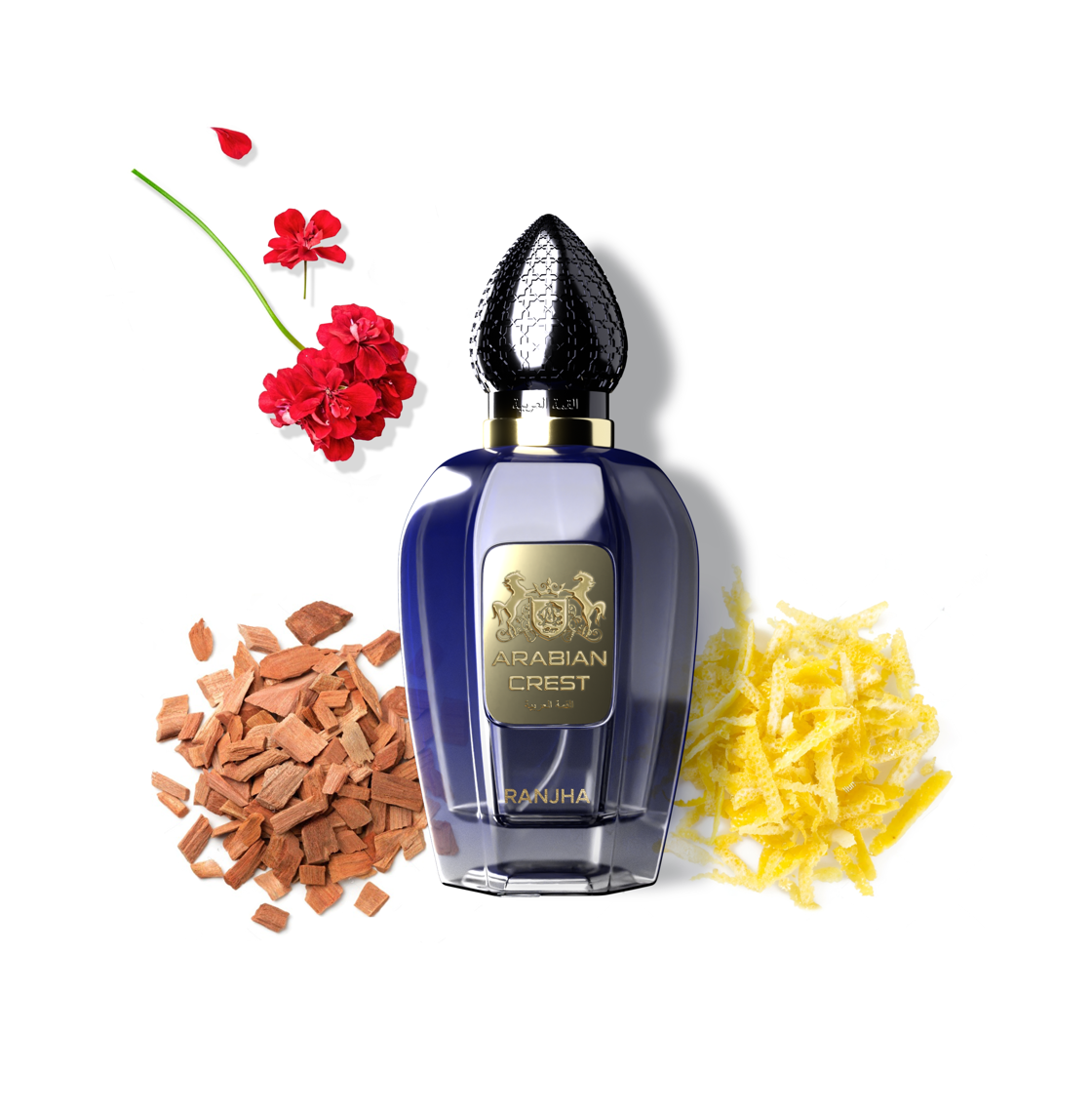 Ranjha رانجها Eau de Parfum | Arabian Rose Saffron & Agarwood Fragrance 100ml