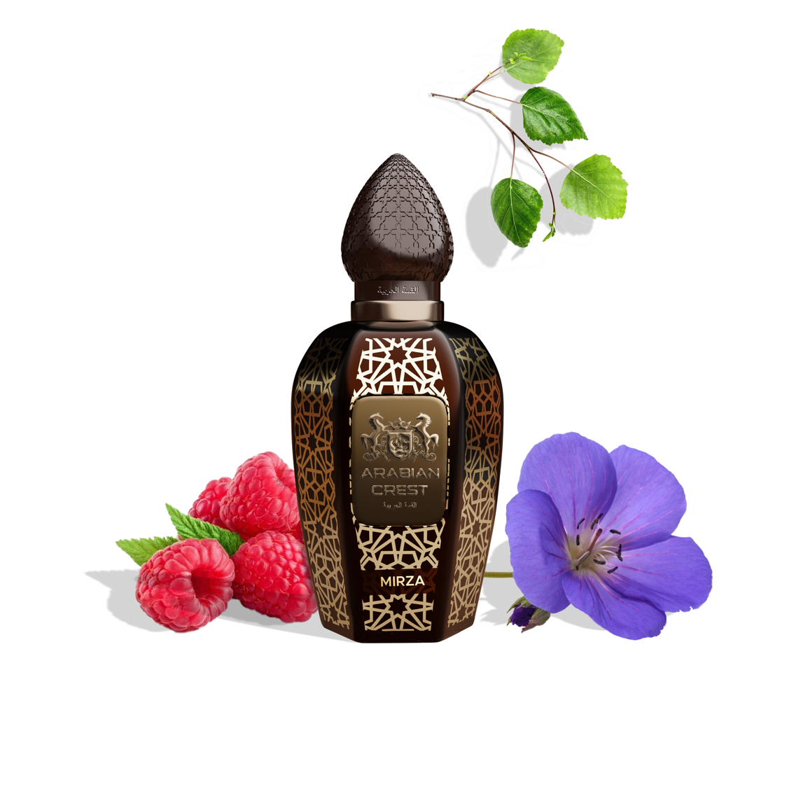 Mirza ميرزا Eau de Parfum | Arabian Oud Saffron & Rose Desert Fragrance 100ml
